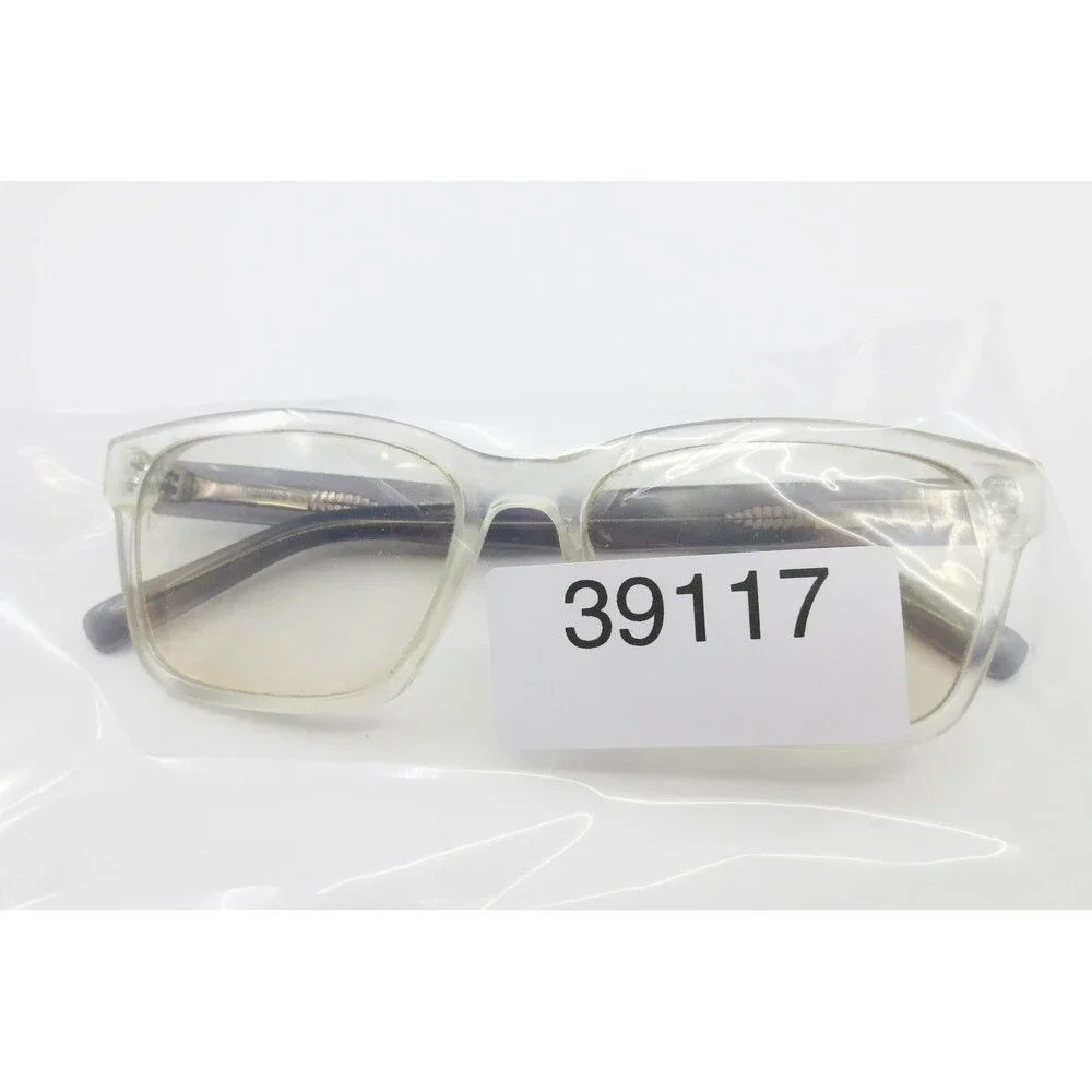 Heartland Ellis Crystal Grey Rectangular Eyeglass Frames 55-17-145 39117